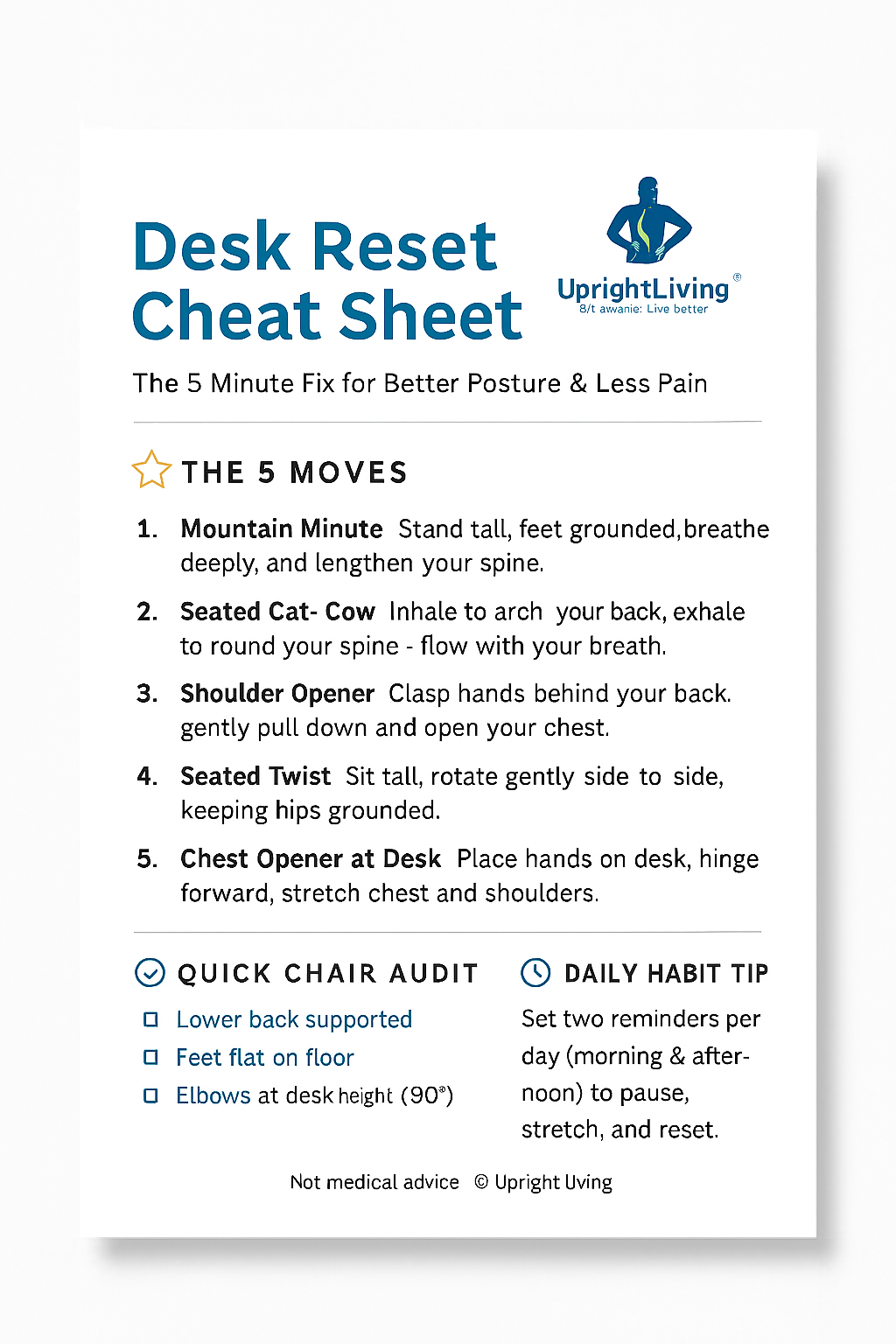 Posture Wellness Starter Pack